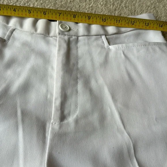 White pants & blue & white embroidered blouse - Picture 14 of 14